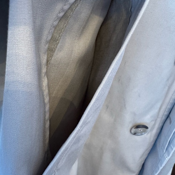 LONDON FOG Men's Trench Coat Sz 42Reg Beige Removable Lining - Picture 10 of 13